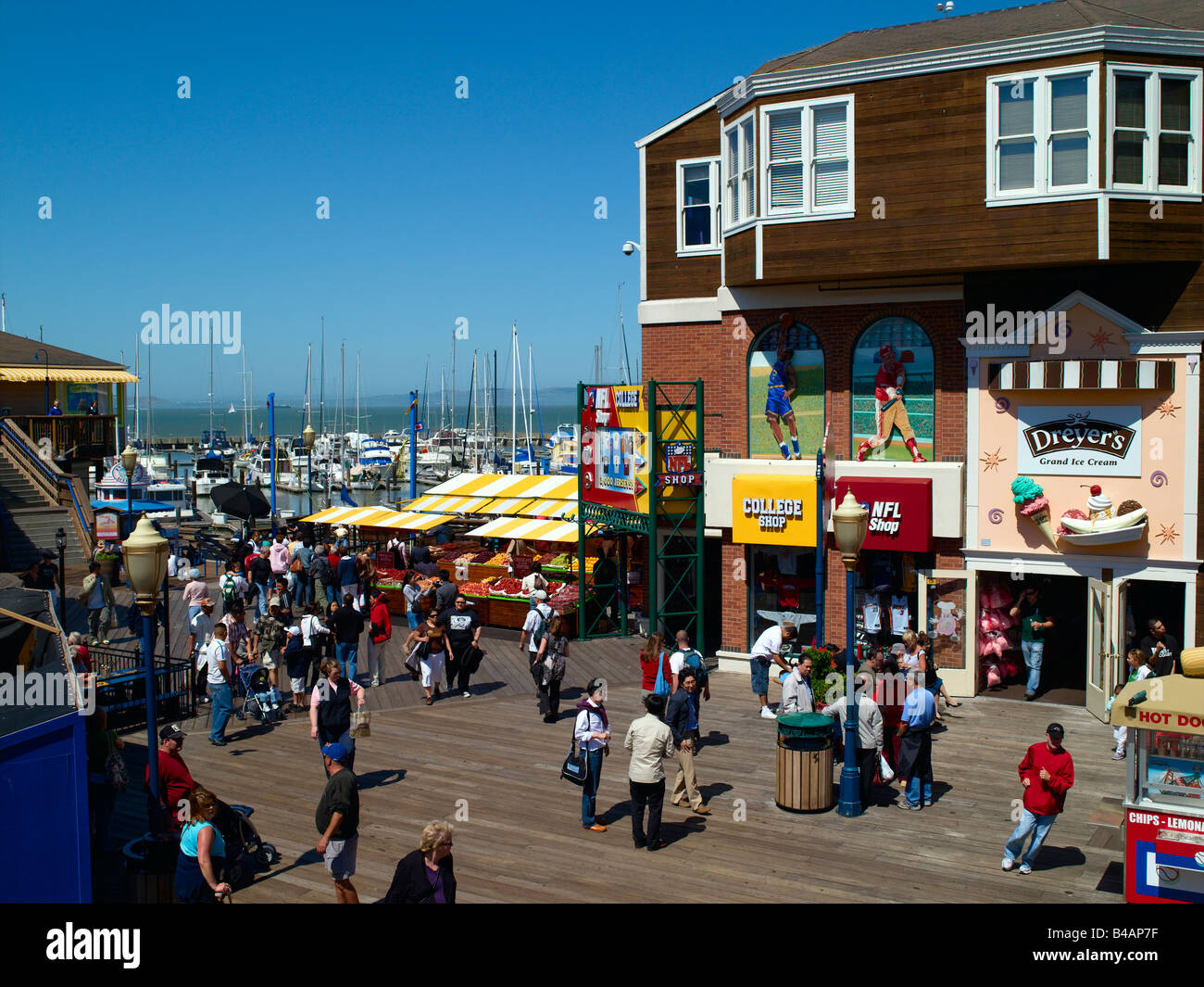 Pier 39, San Francisco Stockfoto