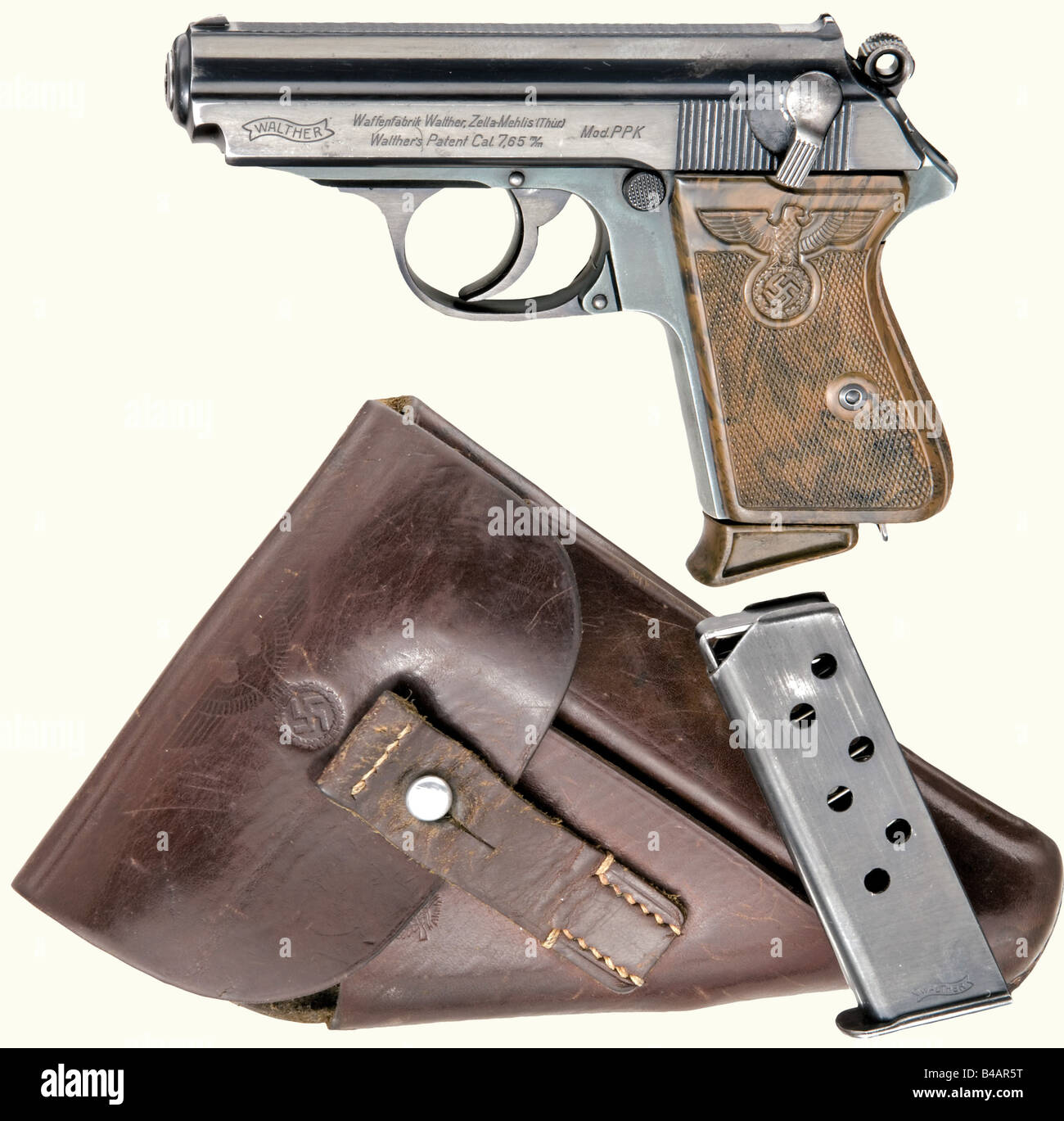 Eine Walther PPK PL, 'Ehrenamtliche Waffe der politischen Führer', mit