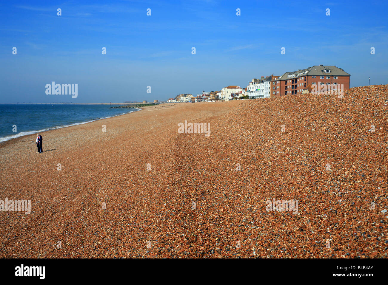 Strand, Hythe, Folkestone, Kent, England, UK Europe Stockfoto