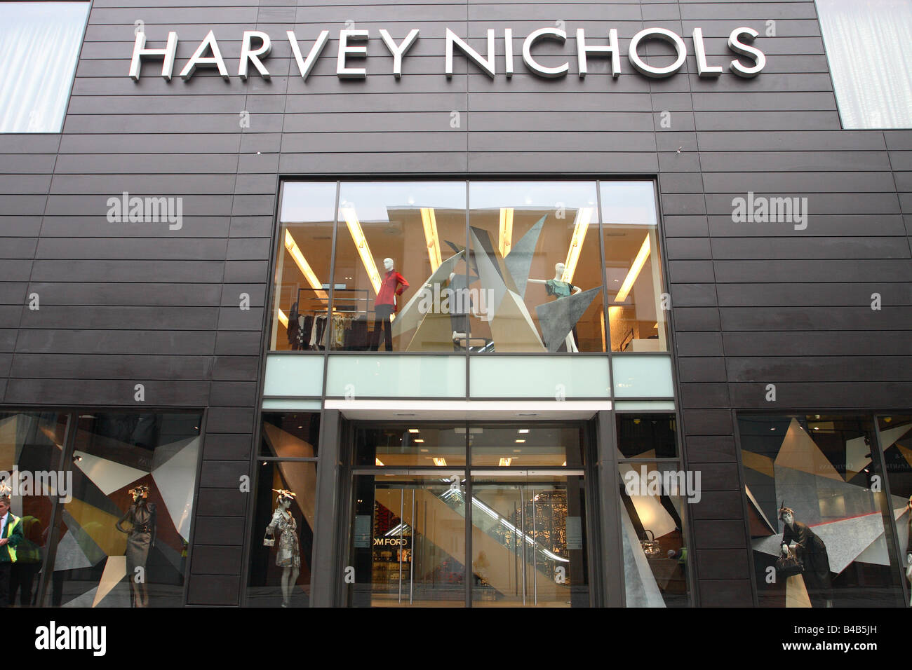 Harvey Nichols Filiale Luxus Kaufhaus neue im Einkaufszentrum Cabot Circus Bristol England im September 2008 Stockfoto