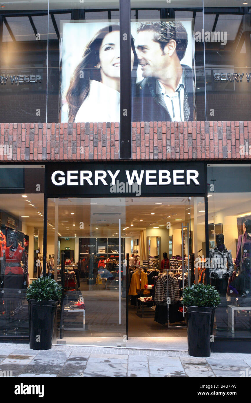 Gerry Weber Mode Shop Filiale im Einkaufszentrum Cabot Circus in Bristol England speichern Stockfoto