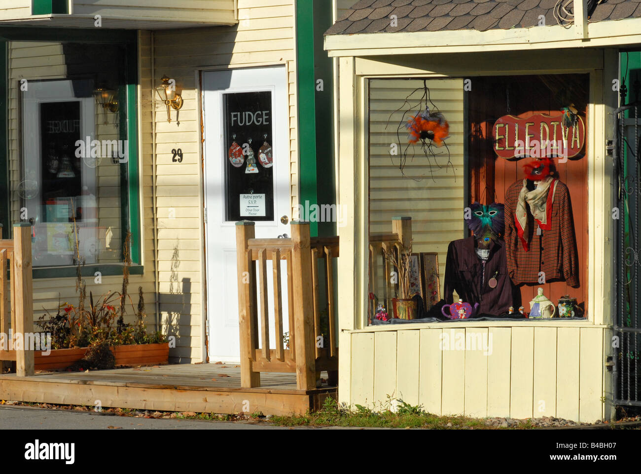 Knowlton Stadt Eastern Townships Quebec Kanada Stockfoto