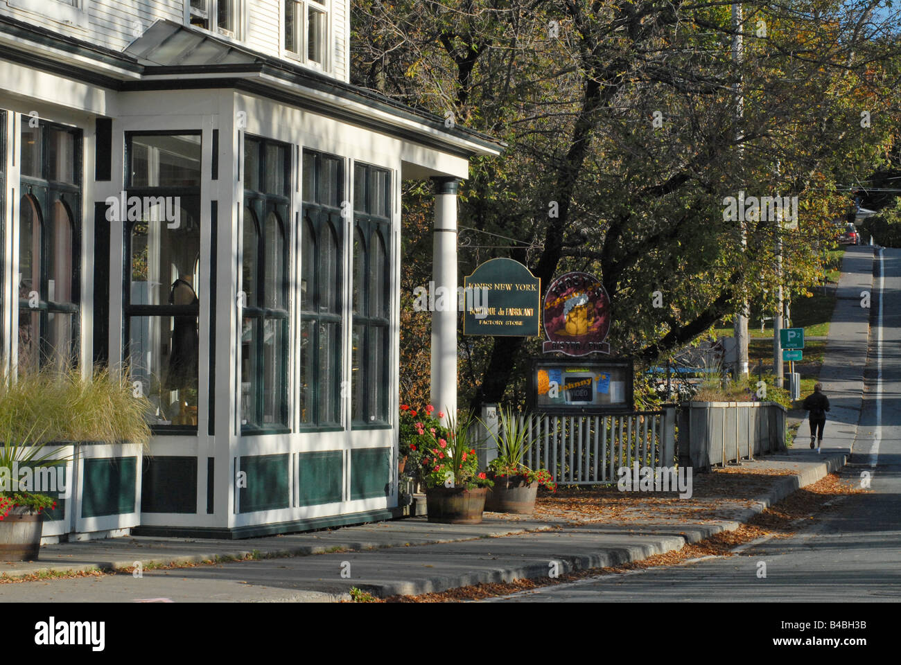 Knowlton Stadt Eastern Townships Quebec Kanada Stockfoto