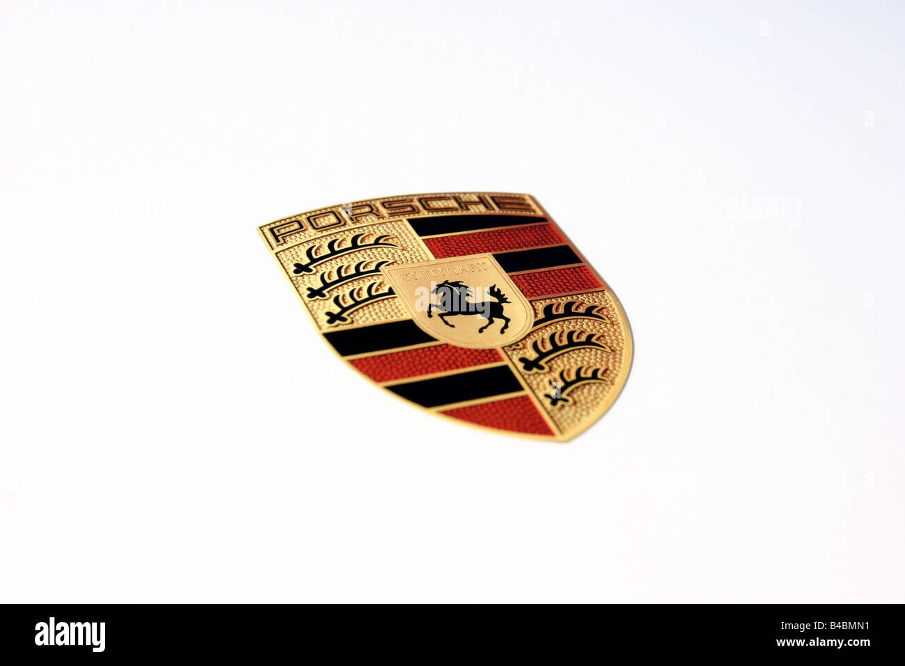 Auto, Porsche GT3 RS, Roadster, Baujahr 2003-, Coupe/Coupe, weiß, FGHDS, detaillierte Ansicht, Firmenlogo, Technik/Zubehör, Ac Stockfoto