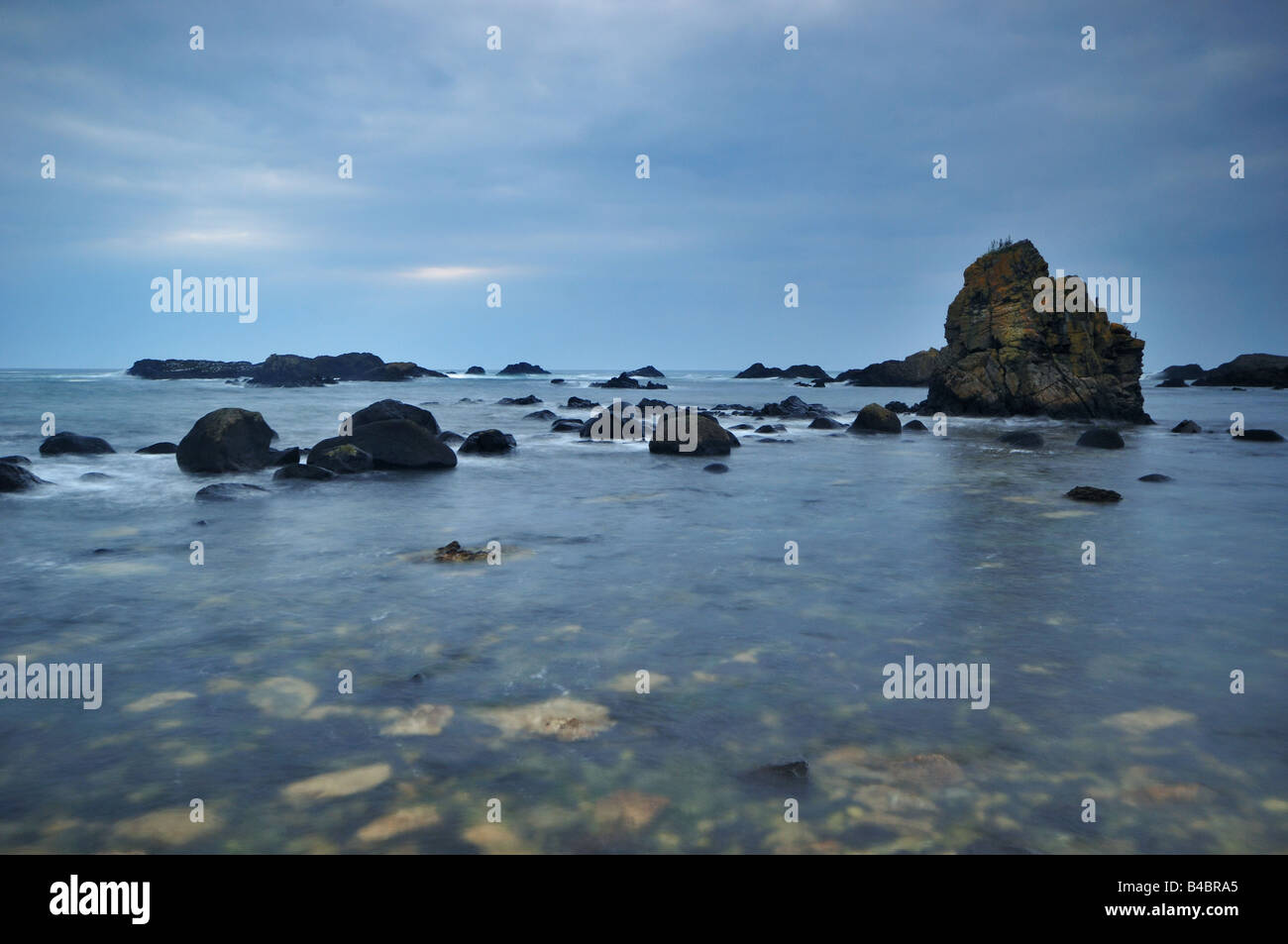 Ballintoy an der Causeway-Küste in Nordirland Stockfoto