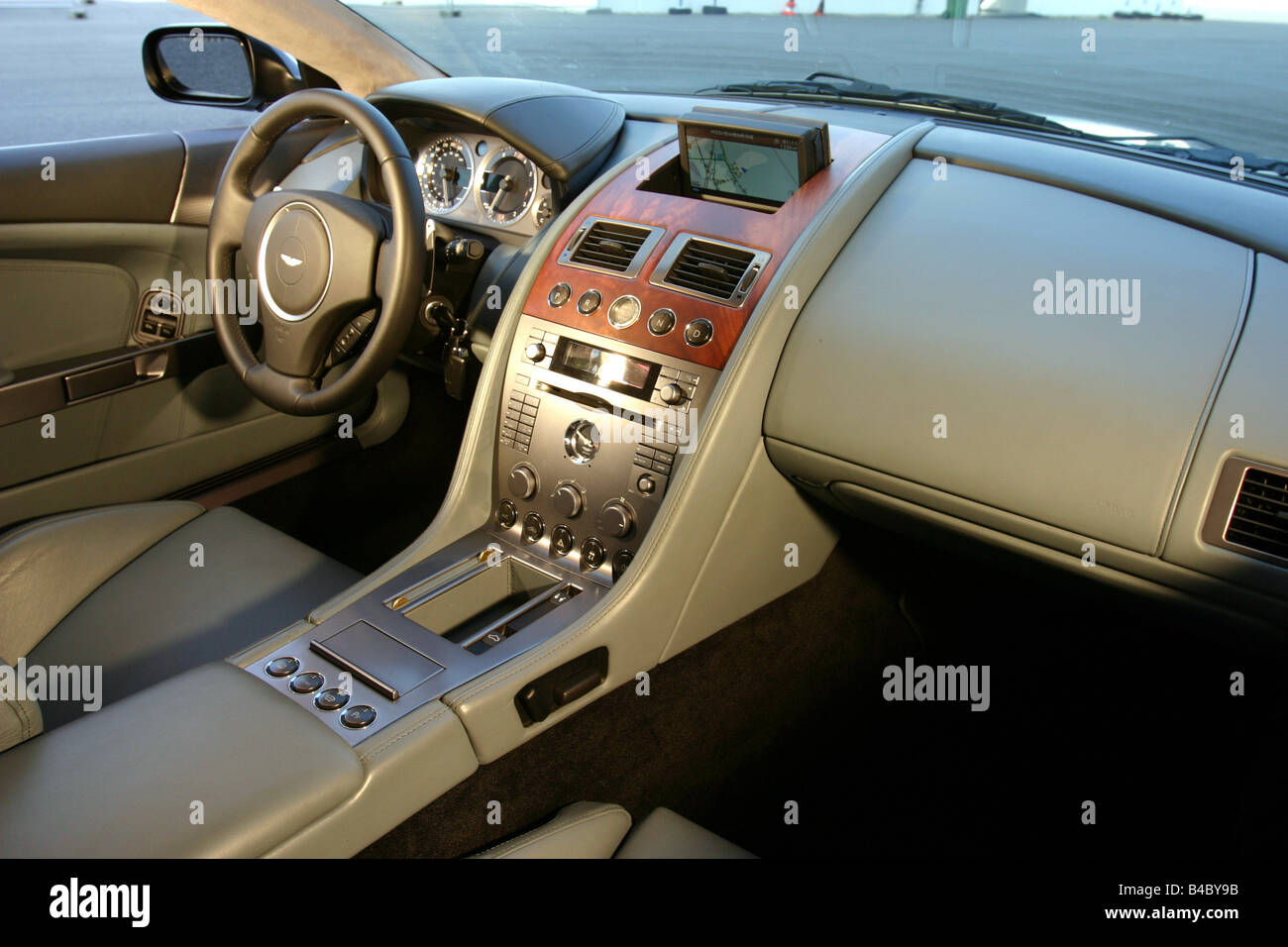 Aston Martin Cockpit Interior Stockfotos Aston Martin