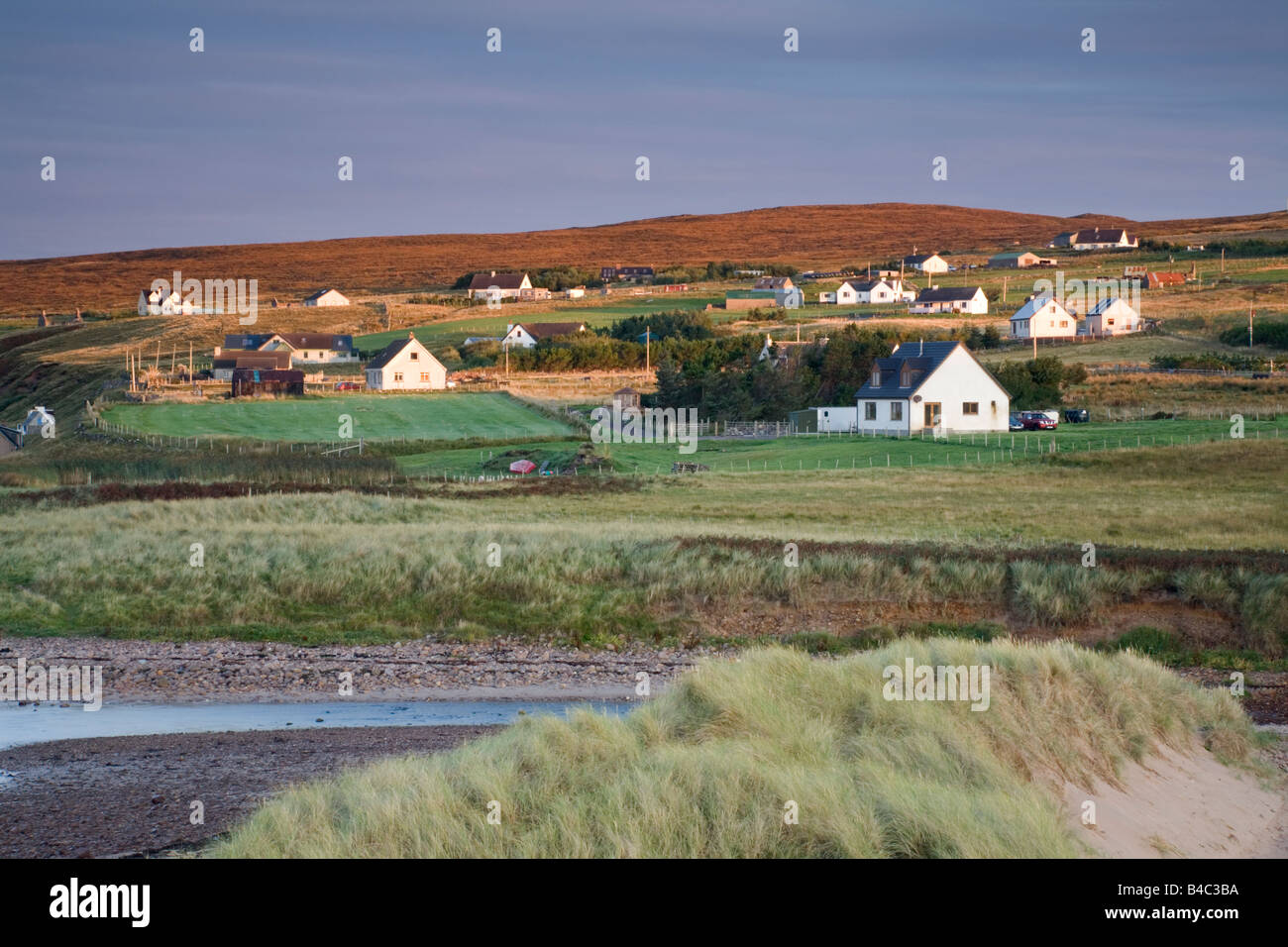 Großen Sand Landwirtschaft Township in der Nähe von Gairloch Stockfoto