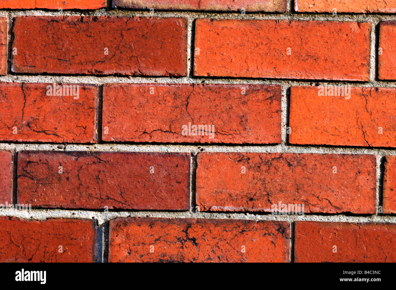 Nahaufnahme von einem Brickwall Stockfoto