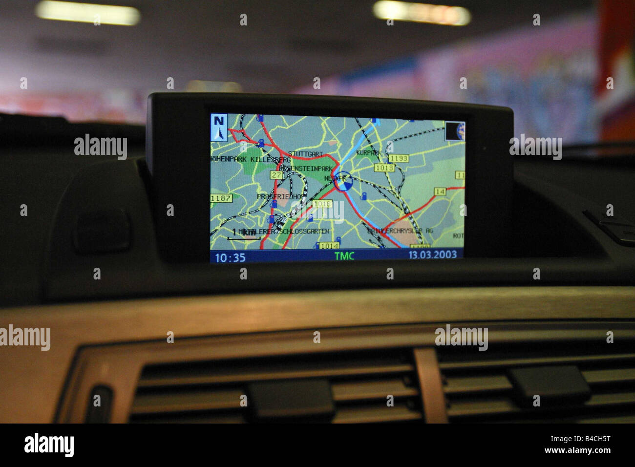 Auto, BMW Z4, Cabrio, Baujahr 2003-Silber, detaillierte Ansicht, Innenansicht, Navigationssysteme, Technik/Zubehör, Zugang Stockfoto Auto, BMW Z4, Cabrio, Baujahr 2003-Silber, detaillierte Ansicht, Innenansicht, Navigationssysteme, Technik/Zubehör, Zugang Stockfoto
