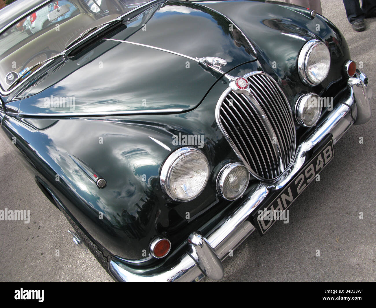 Front-End Jaguar mk2 1960 Stockfoto