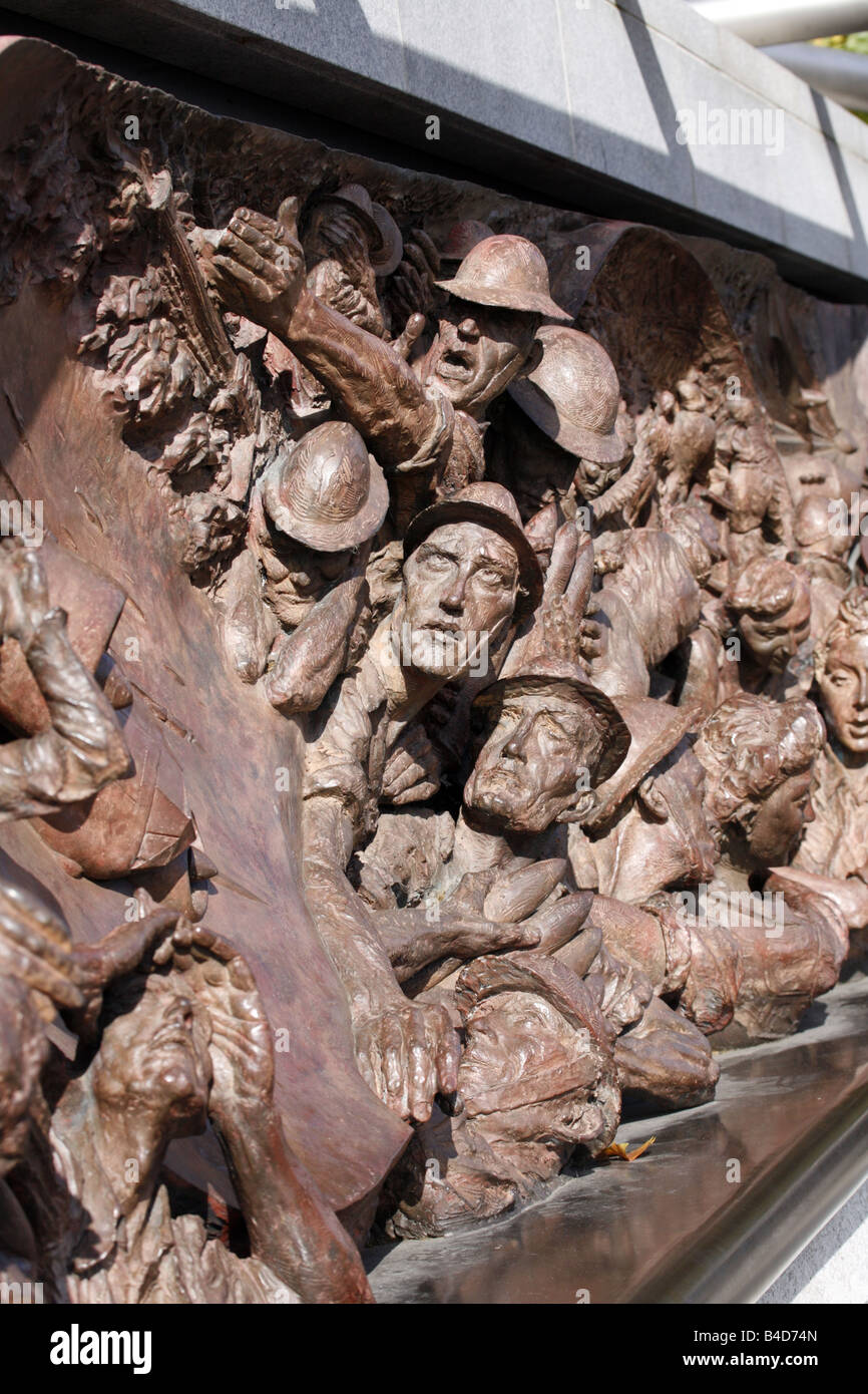 Battle of Britain Memorial Skulptur Victoria Embankment Westminster London Stockfoto