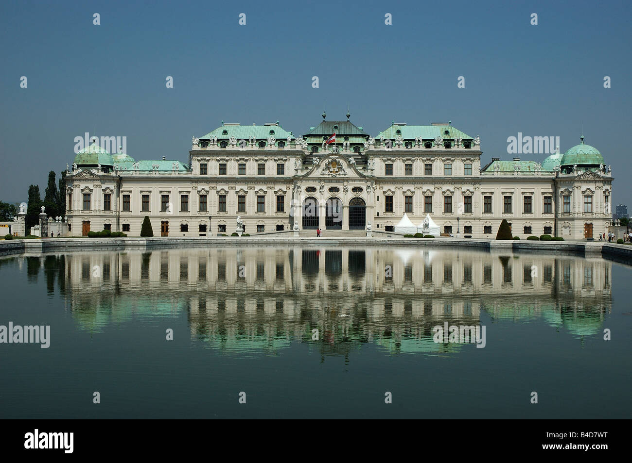 Schloss Belvedere, Prinz Eugen Straße 27-Wien, Österreich, Europa Stockfoto