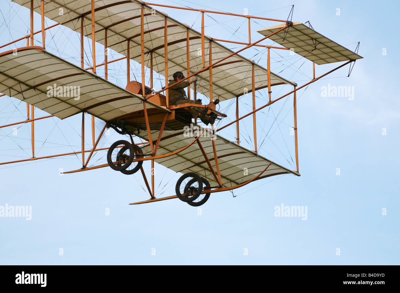 Shuttleworth (Sammlung) Air Show 2008 Bristol Boxkite Stockfoto