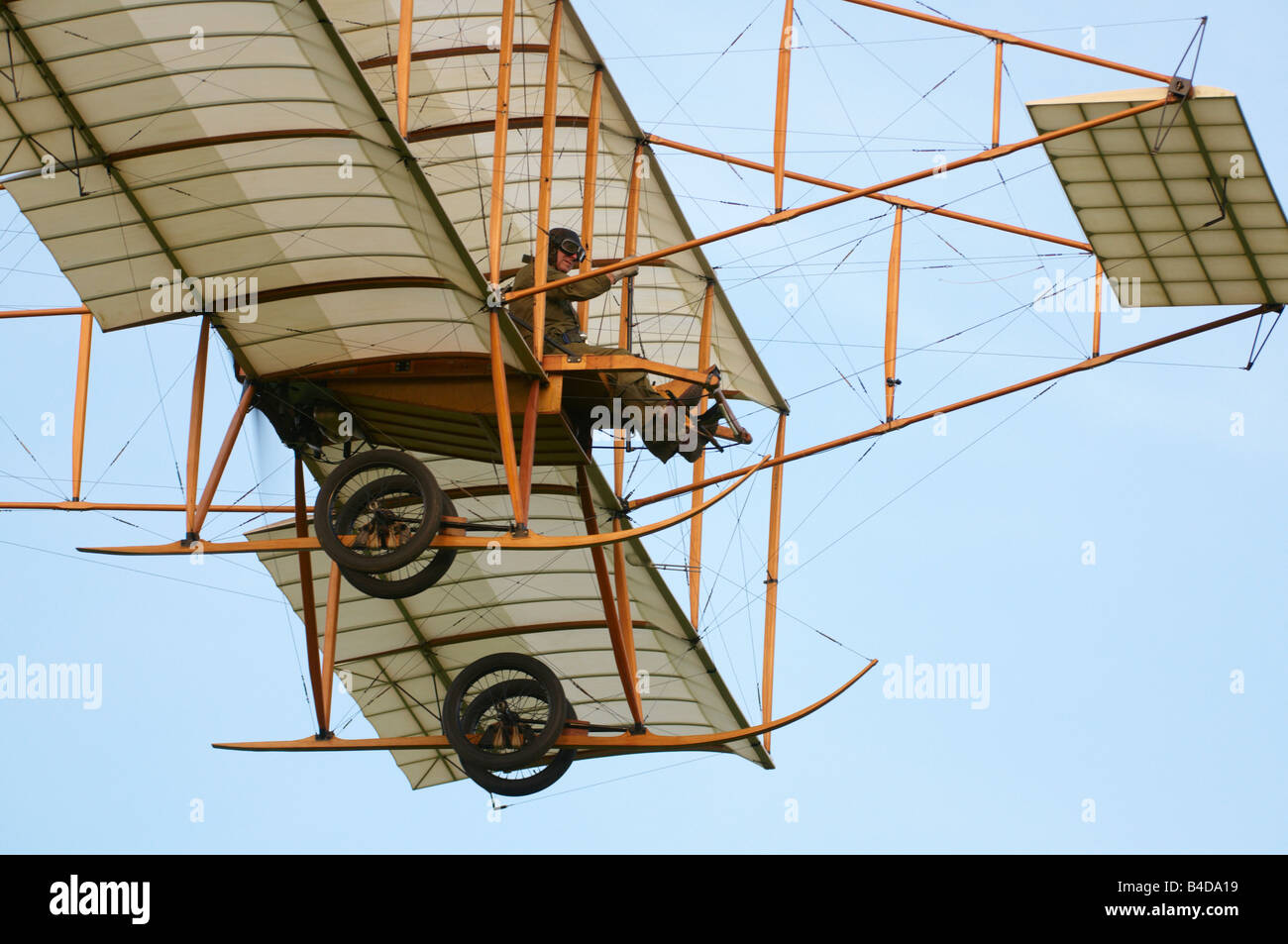 Shuttleworth (Sammlung) Air Show 2008 Bristol Boxkite Stockfoto