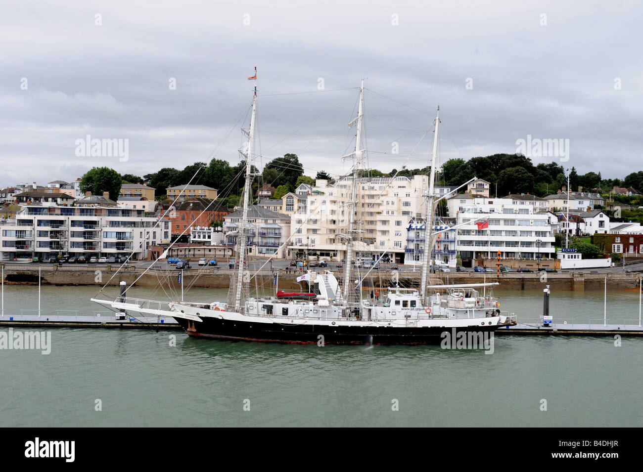 Clipper-Segelschiff Stockfoto