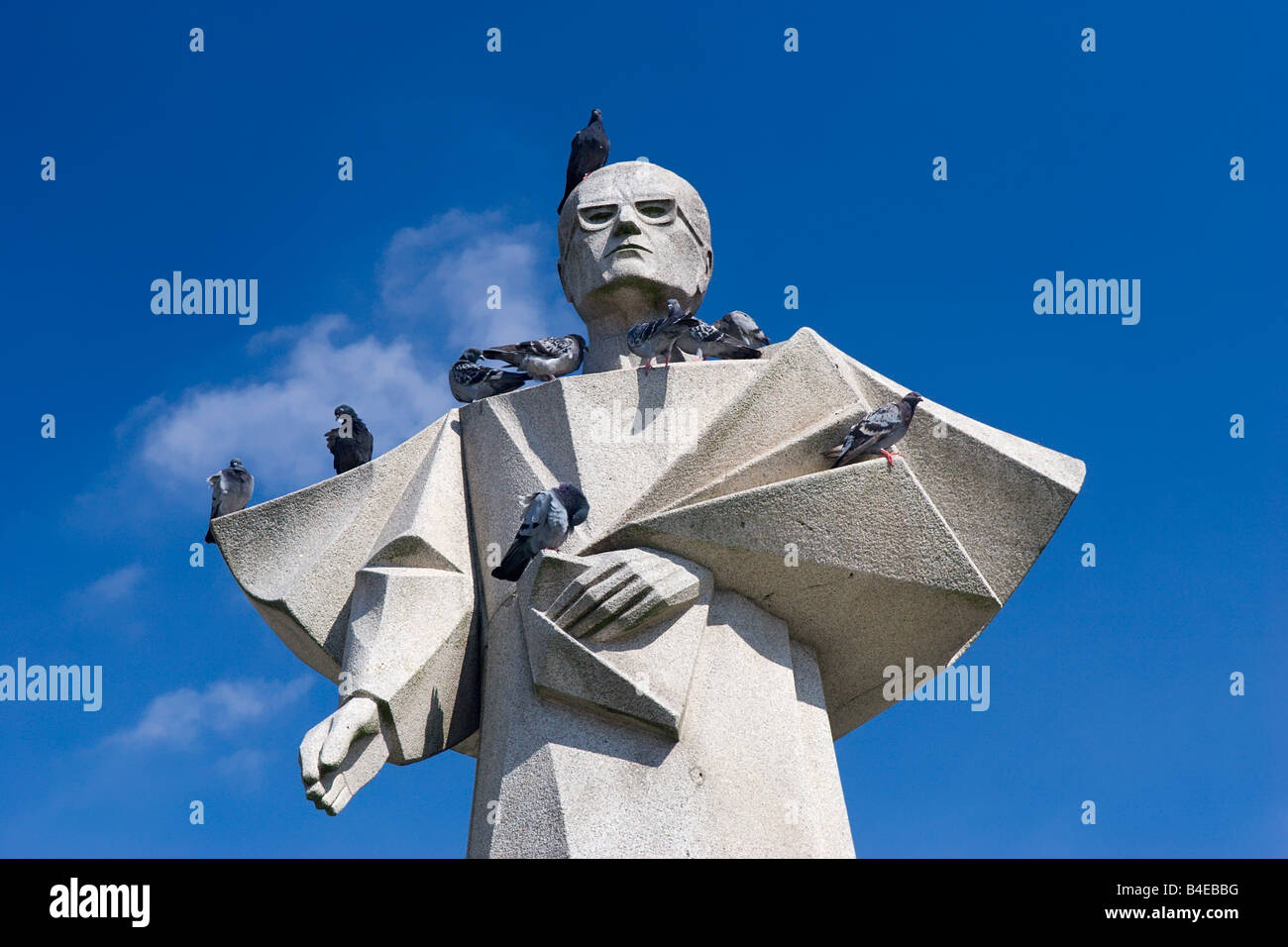 António Ferreira Gomes Statue in Porto Stockfoto