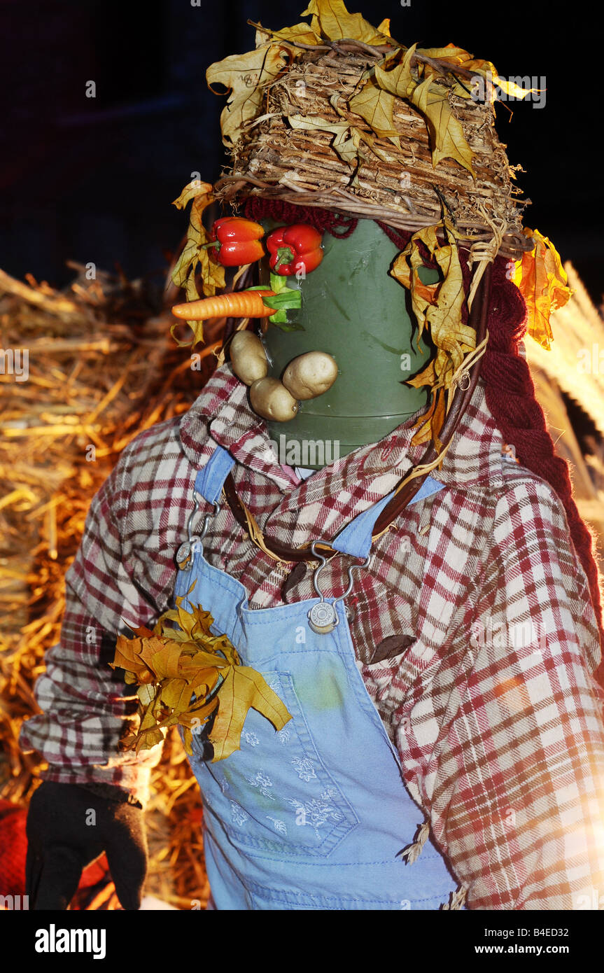 Halloween-Puppe. Stockfoto