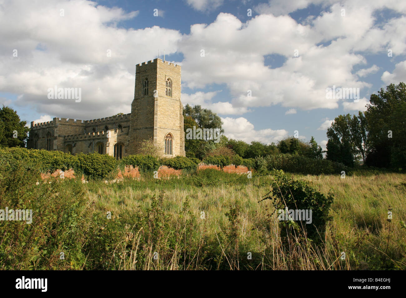 St. Laurentius-Kirche in Willington Dorf, Bedfordshire Stockfoto