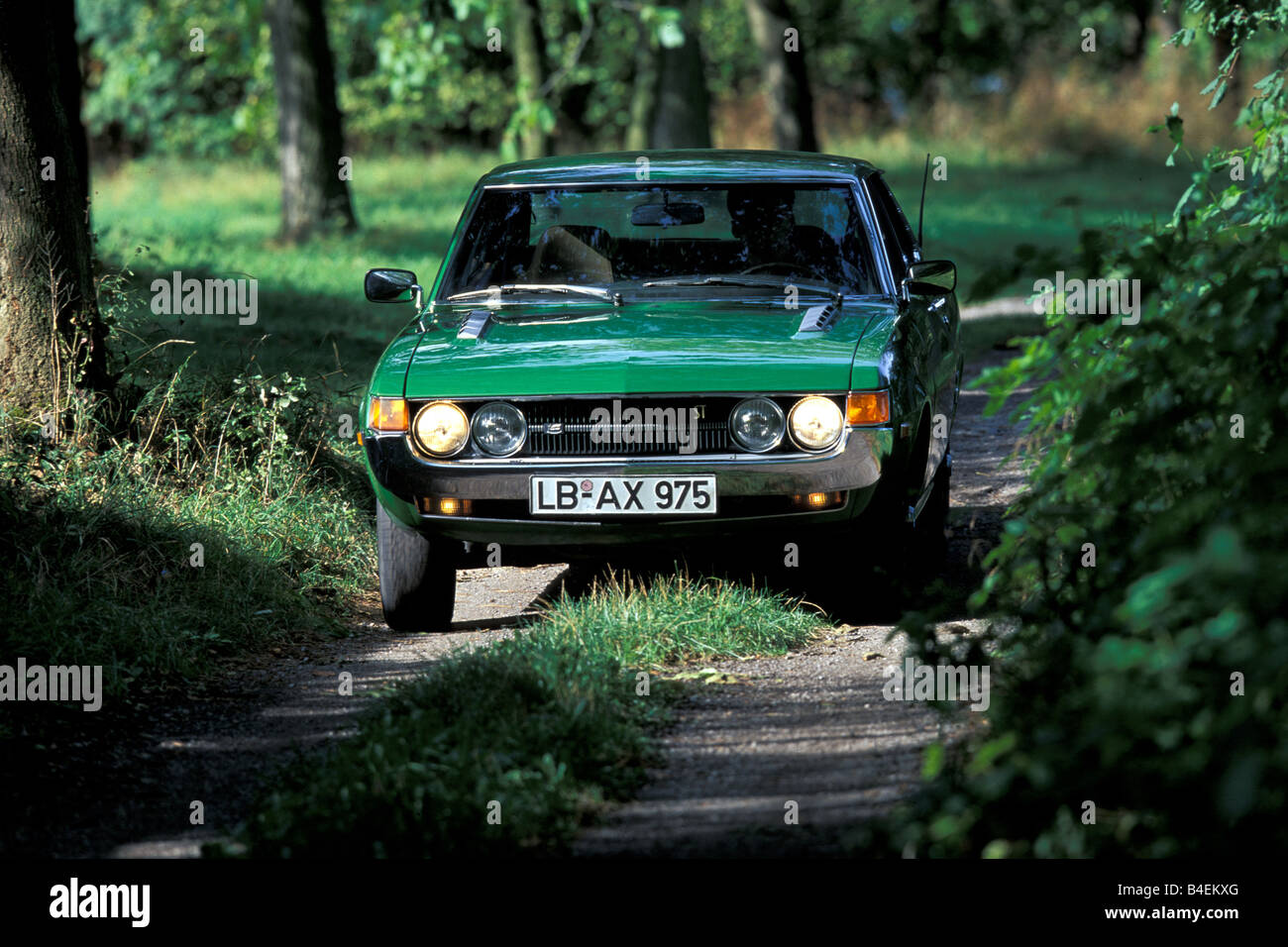 Auto, Toyota Celica, Coupé, Coupe, grün, Jahr 19711977, alte