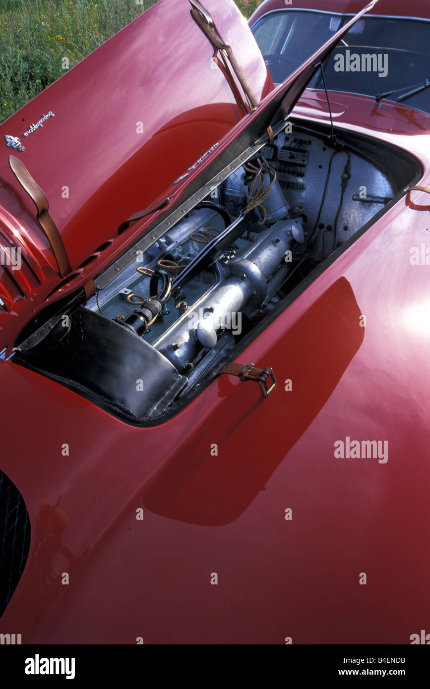 Auto, Alfa Romeo 8 2900 Touring Le Mans, Oldtimer, Baujahr 1938, 1930er Jahre, 30er Jahre, rot, Motor, Fach, Motor, Tech Stockfoto