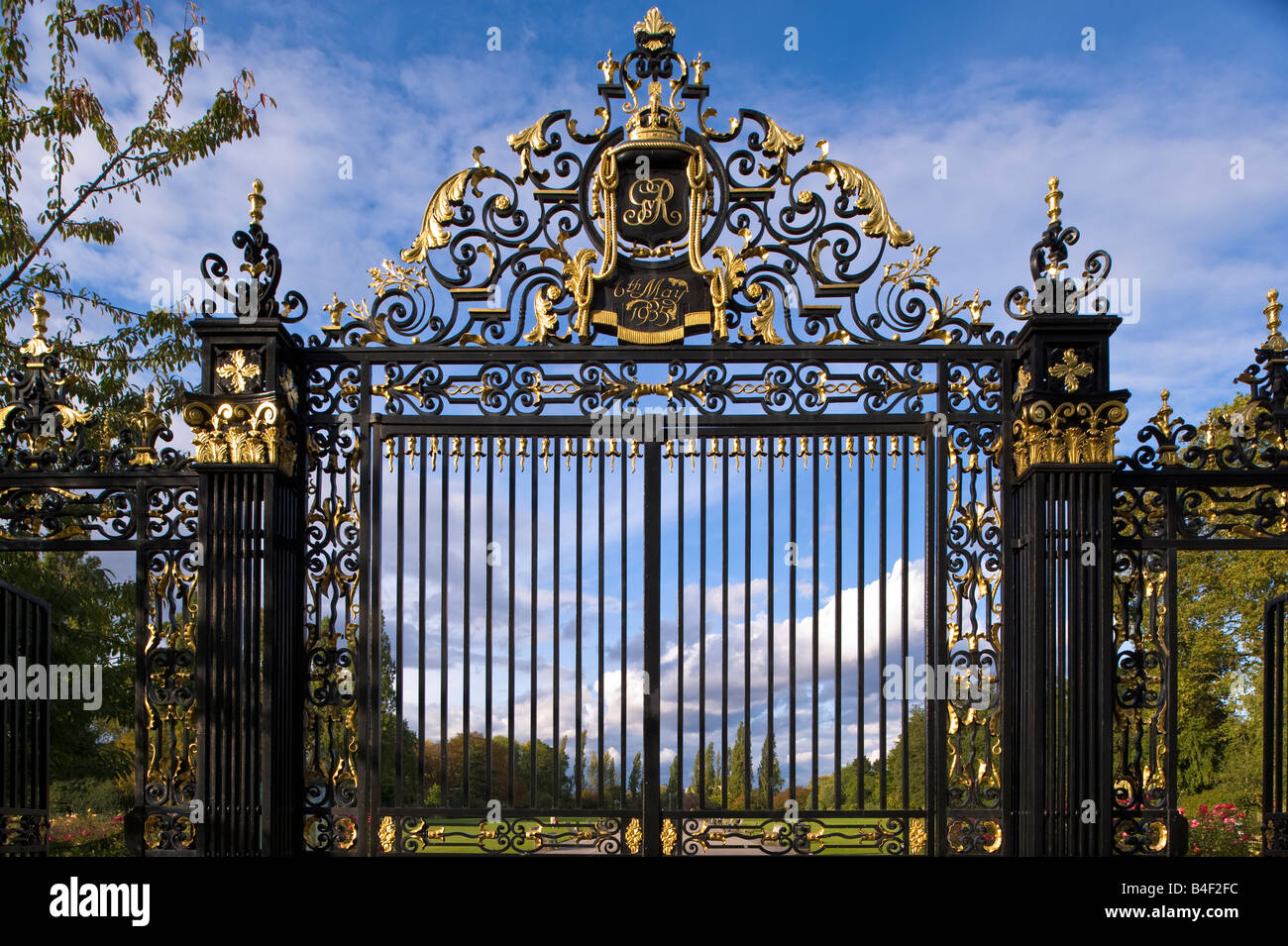 Jubilee Gates Regents Park London NW1 Vereinigtes Königreich Stockfoto