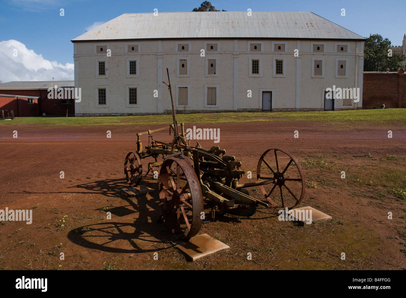 Der alte Getreidespeicher an der spanischen Kloster von New Norcia in Western Australia Stockfoto