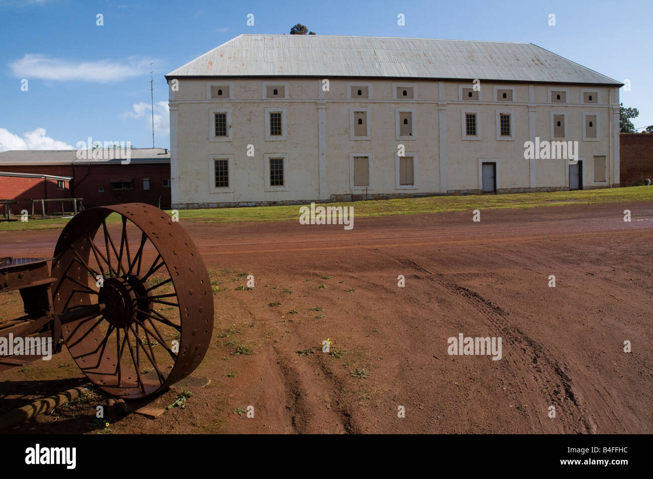 Der alte Getreidespeicher an der spanischen Kloster von New Norcia in Western Australia Stockfoto