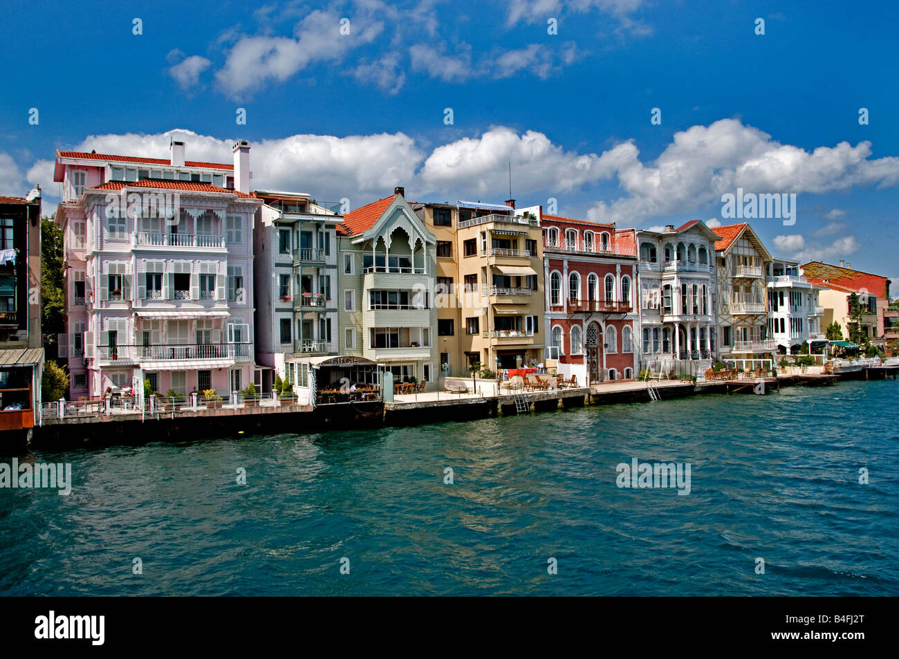 Yenikoy Bosphorus Bosporus Istanbul Türkei Türkisch Stockfoto