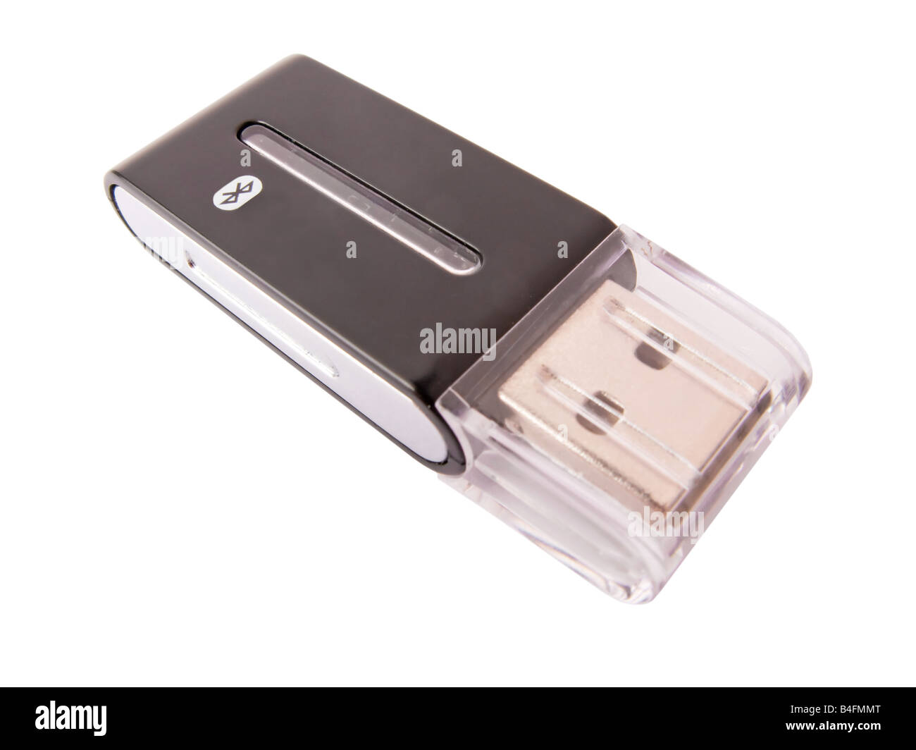 Bluetooth-Stift in einem weißen Hintergrund isoliert Stockfoto