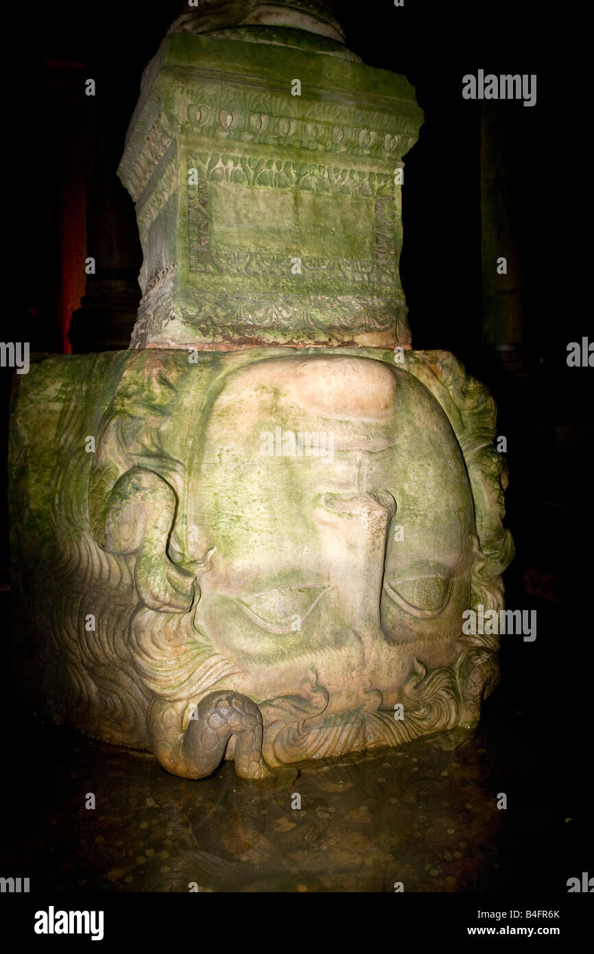Die Basilika-Zisterne-Istanbul Stockfoto