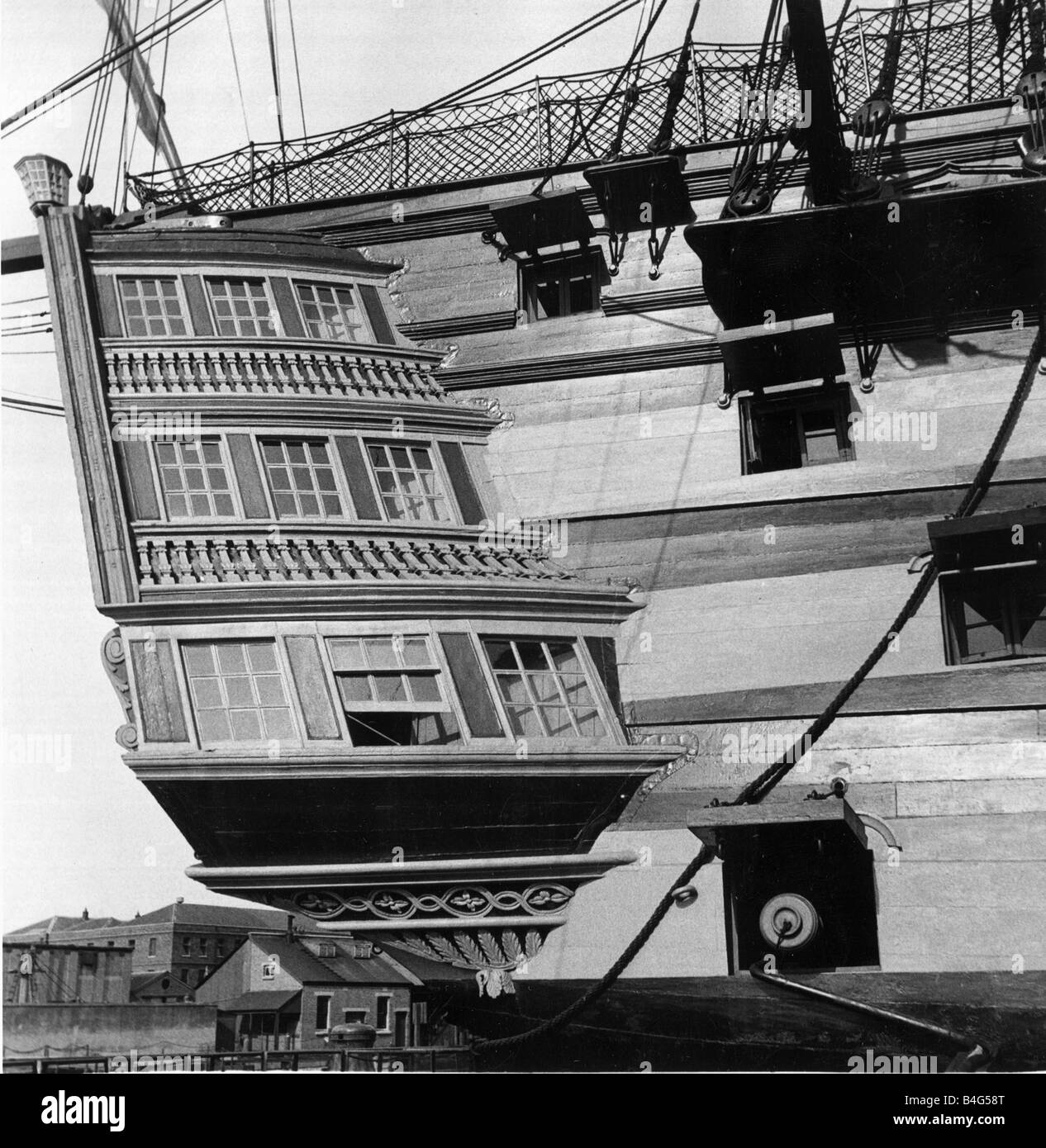 HMS Victory in der Schlacht von TrafalgarFlaggschiff von Lord Nelson