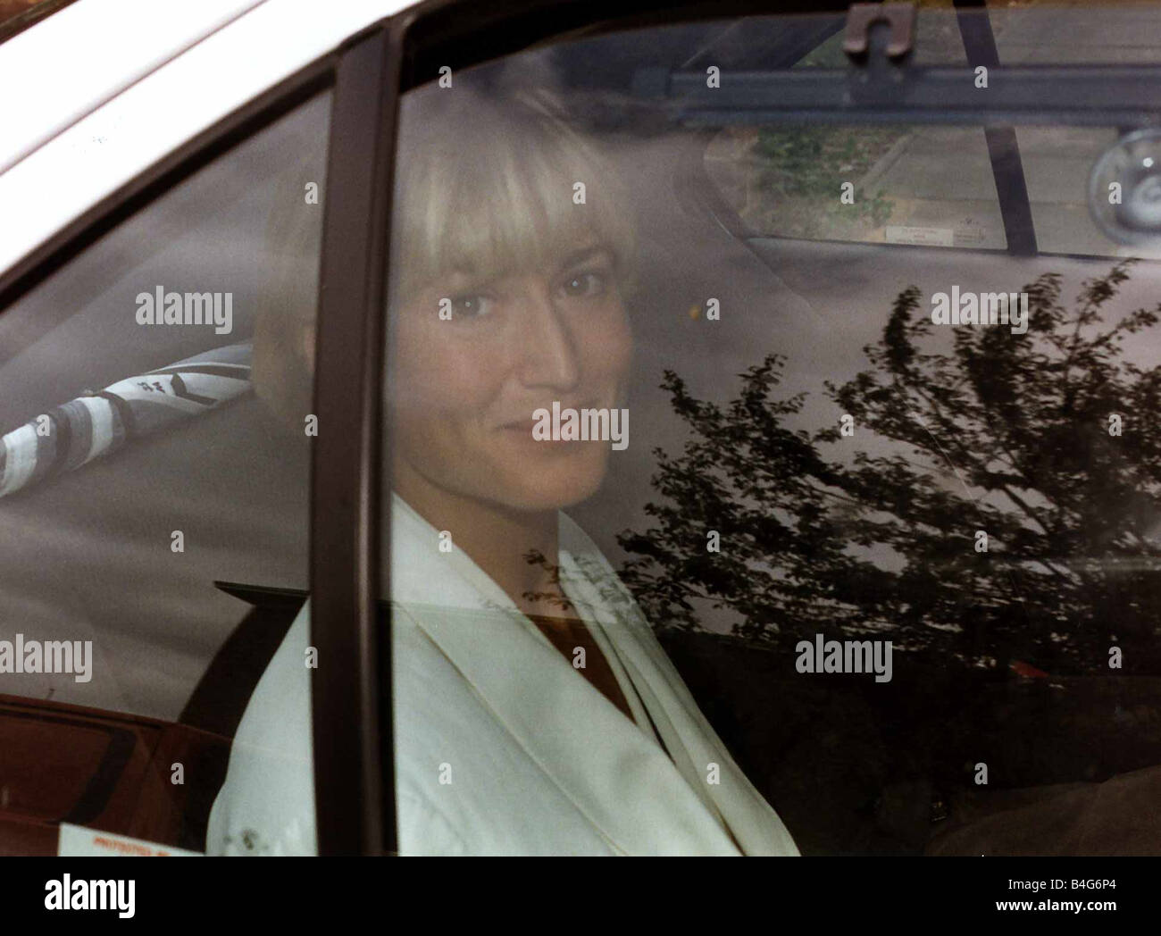Paula Hamilton Schauspielerin aus TV-Spots Stockfoto