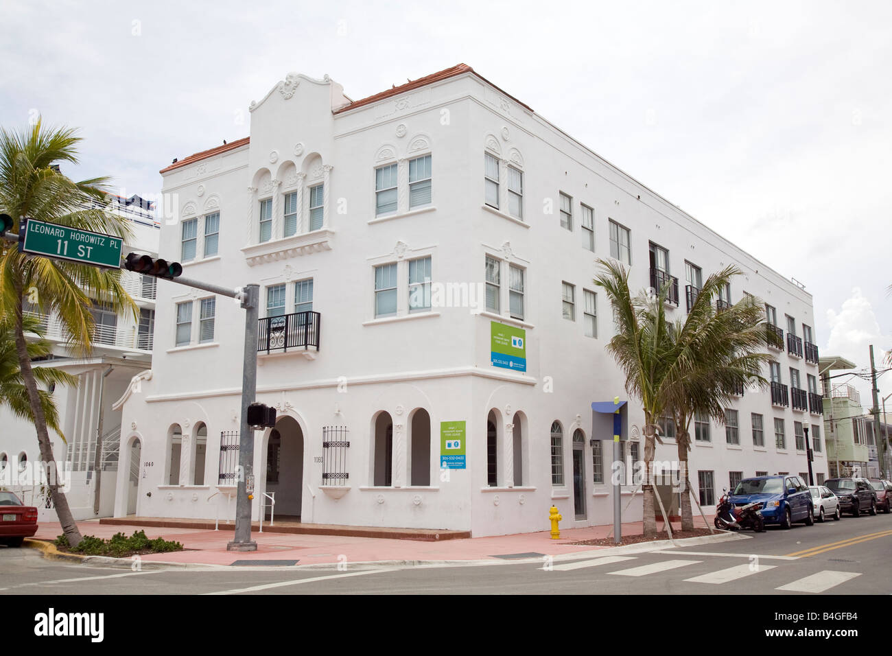 South Beach Miami Florida Stockfoto