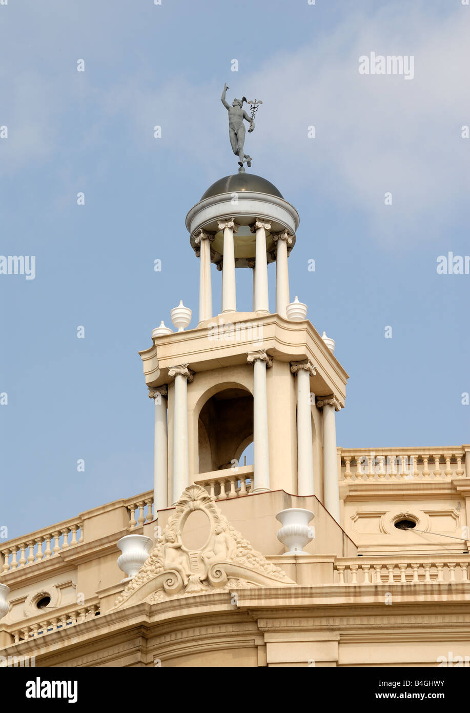 Architektur in Barcelona, Spanien Stockfoto