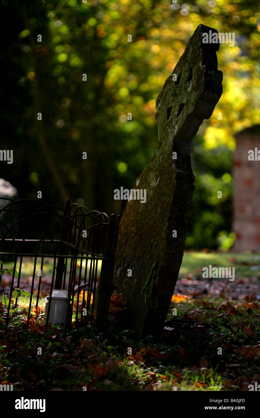 Grabstein Stockfoto