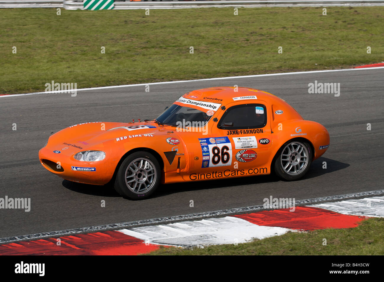 Ginetta Junior Championship, Brands Hatch, 21. September 2008 Stockfoto