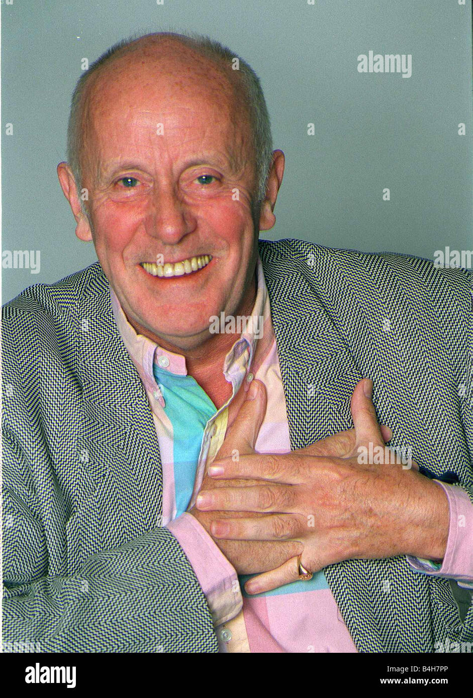Richard Wilson, der neue Sprecher für Flora Margarine Stockfoto