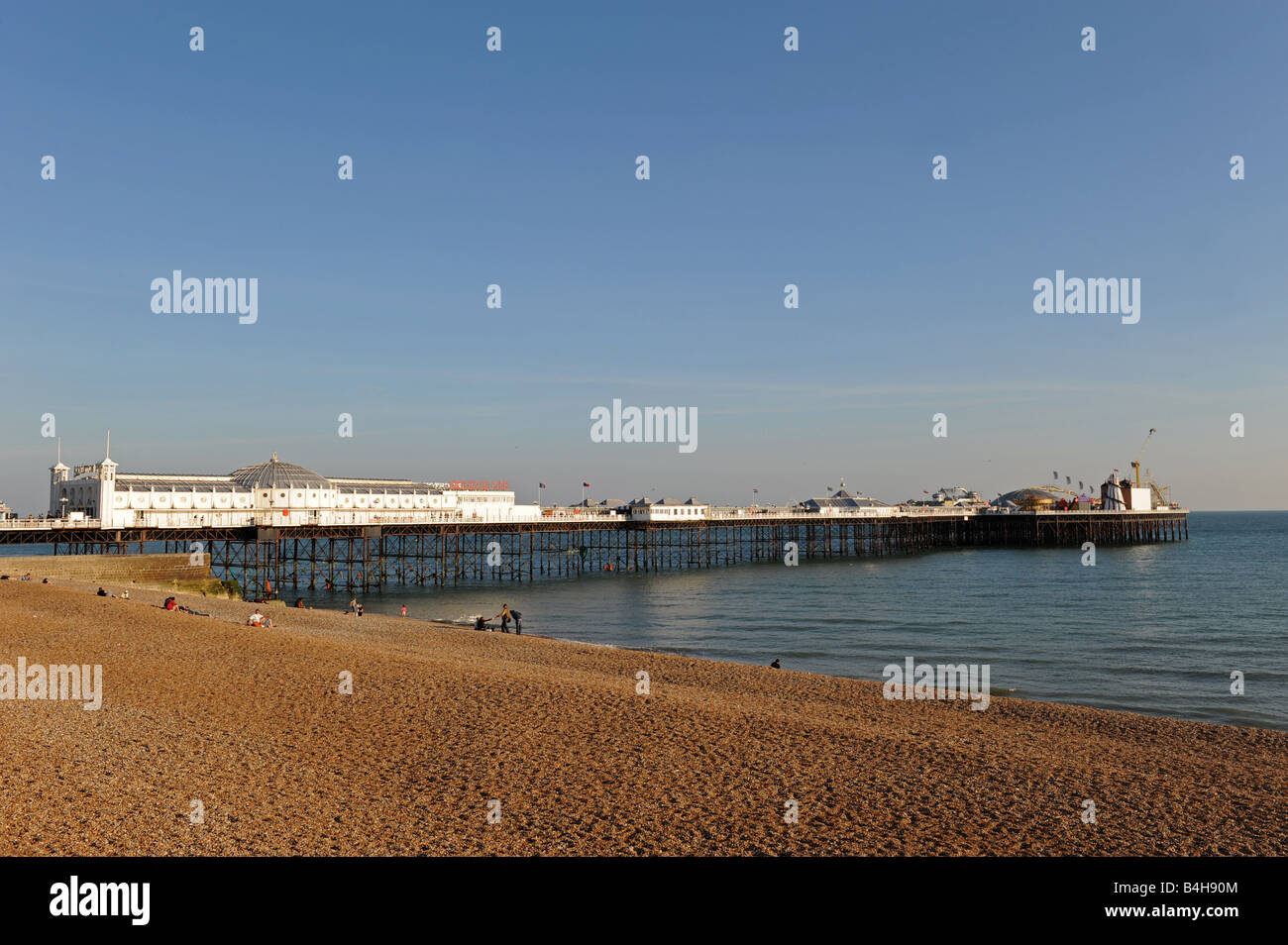 Palace Pier, Brighton, East Sussex, UK. Stockfoto