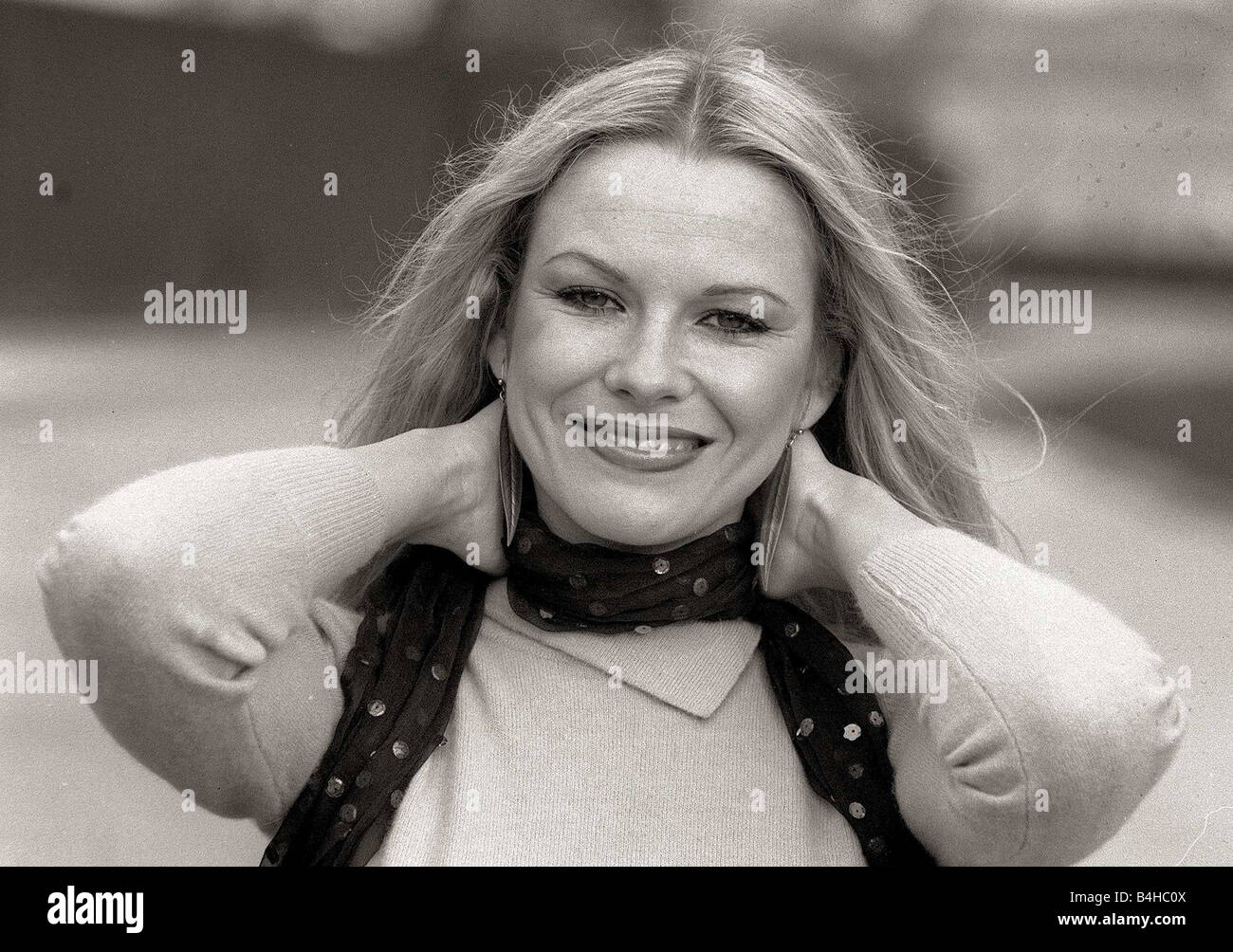 Pamela Stephenson Schauspielerin und Komödiantin Stephenson Sternen in November 1980 in Not The Nine O Clock News TV-Programm Stockfoto