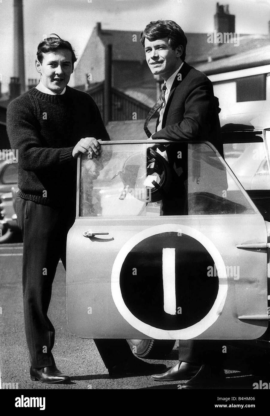 Alan Rothwell Actor Mai 1966, David Barlow in der Fernsehsendung Coronation Street mit Stuart Whitehead spielt Stockfoto