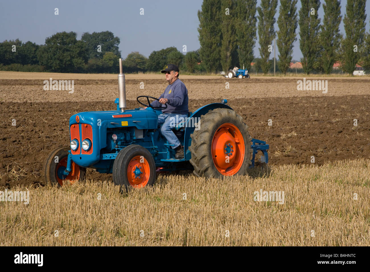 Vintage Fordson Dexta Norfolk UK September Stockfoto