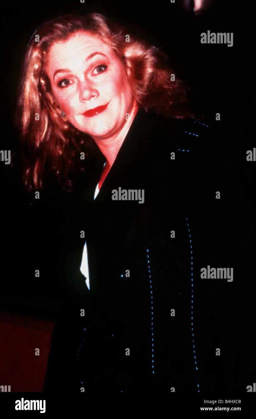 Kathleen Turner US-amerikanische Schauspielerin 1991 Stockfoto