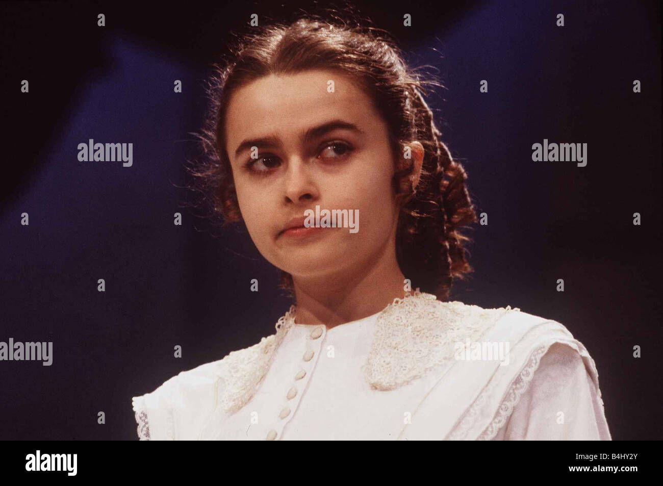 Helena Bonham Carter Schauspielerin in dem Stück The Woman in White in The Greenwich Theatre im Dezember 1988 Durchführung Dbase MSI Stockfoto