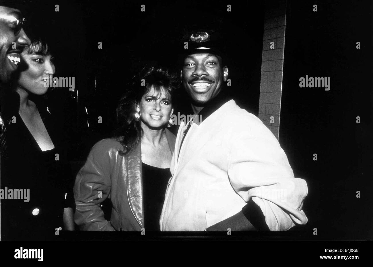 Eddie Murphy Schauspieler Komiker, mit seinem neuesten Datum November 1988 Stockfoto