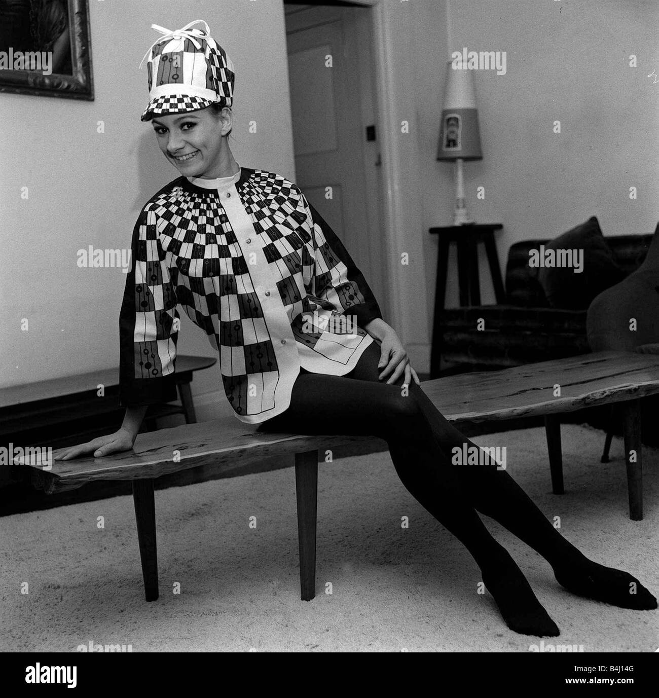 Francesca Annis Schauspielerin 1966 Stockfoto