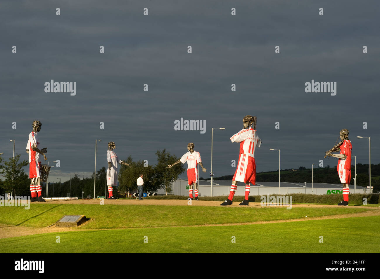 Die Büchsen Tyrone-Nordirland Stockfoto