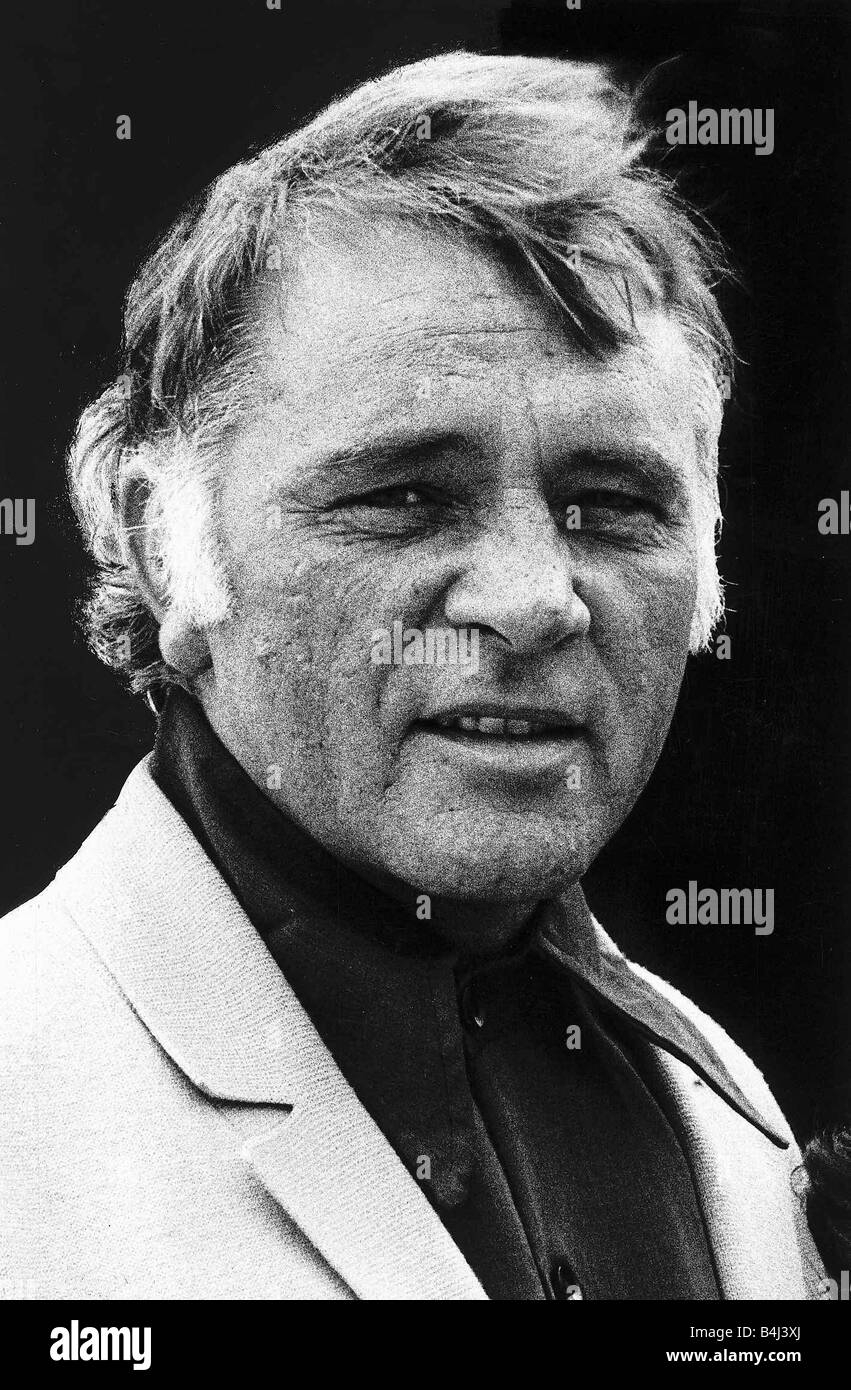 Richard Burton Schauspieler Dbase MSI Stockfoto