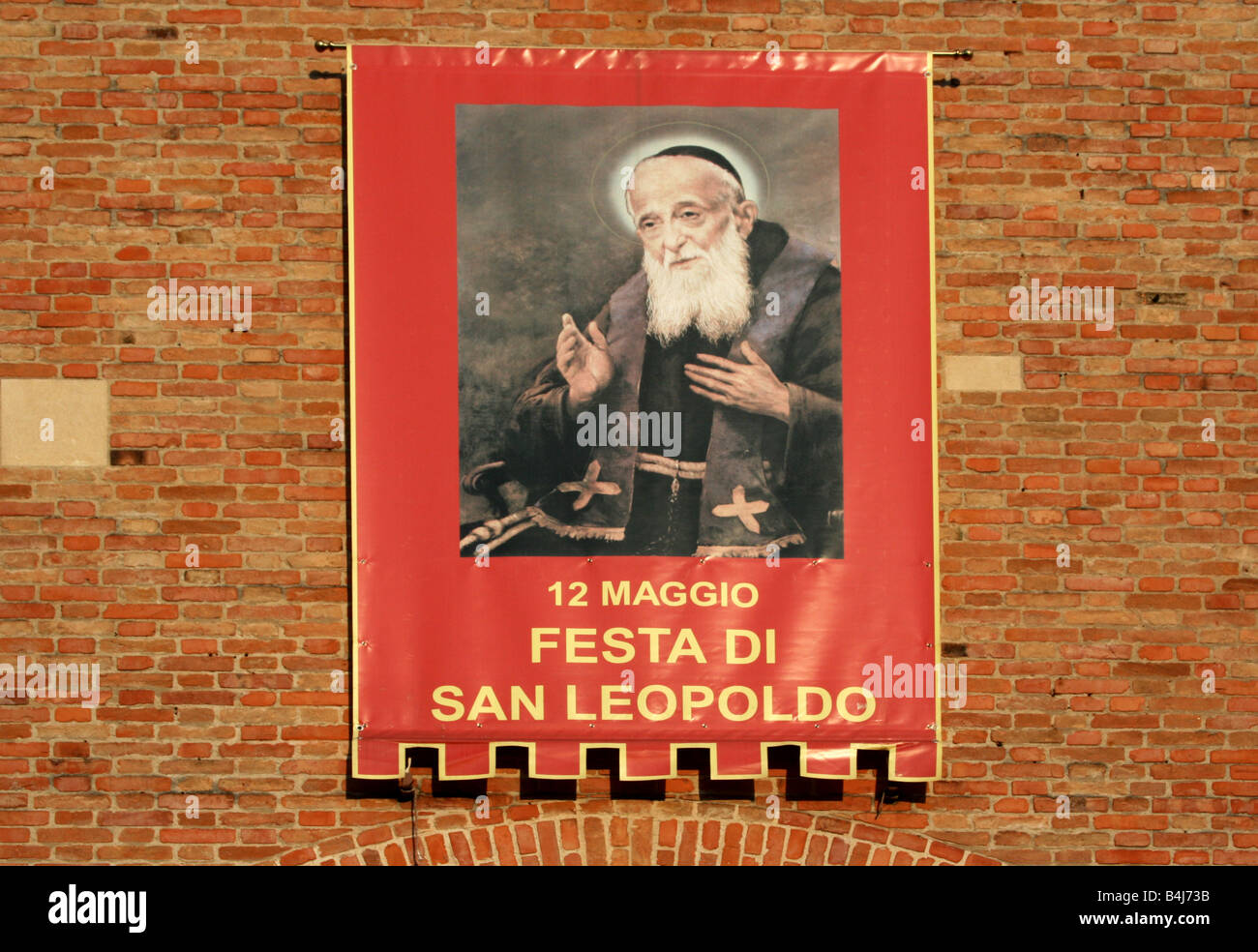 ITALIEN, PADUA. Saint Leopold Bogdan Mandić in Padua Italien Stockfoto