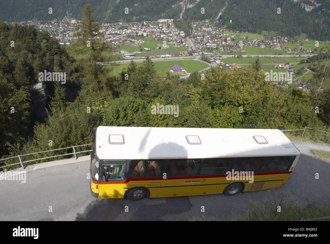 Post Bus Switzerland Stockfotos und -bilder Kaufen - Alamy