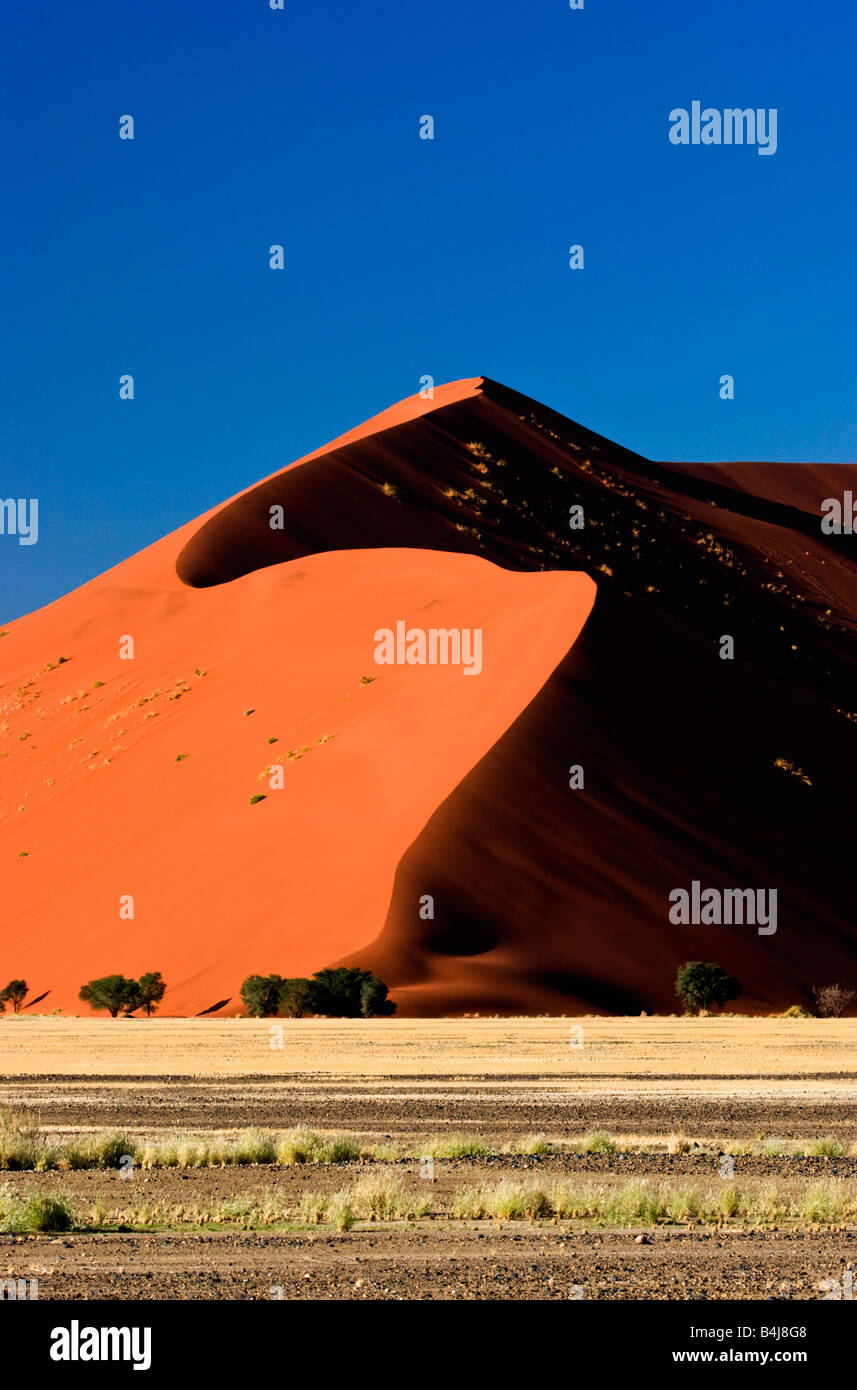 Sanddüne in der Namib-Naukluft National Park, Namibia Stockfoto